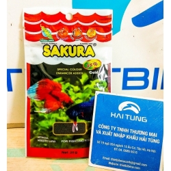 Hai gói thức ăn Sakura cá chọi betta 20g
